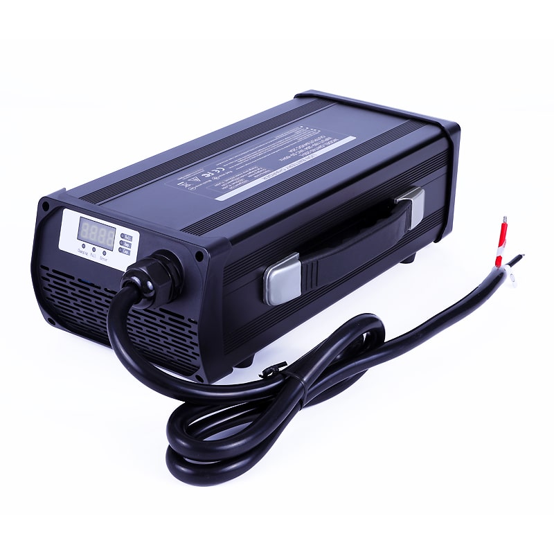 AC 220V 2200W Charger 24V 55a 60a 65a 70a Chargers Portable for 24V Lead Acid Battery Charger for Electric Vehicles and Boats