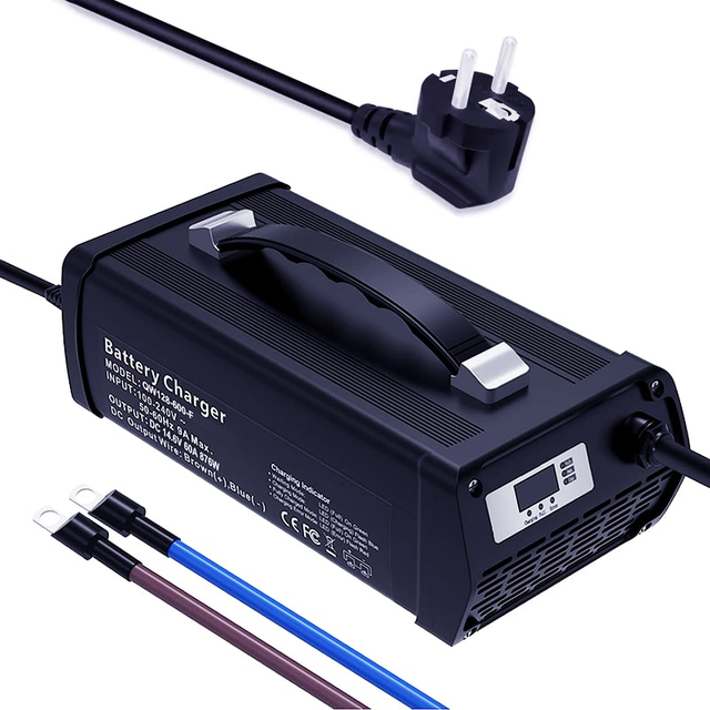 AC 220V 2200W Charger 12V 65a 70a 75a 80a Chargers Portable for 12V Lead Acid Battery Charger for Electric Vehicles and Boats