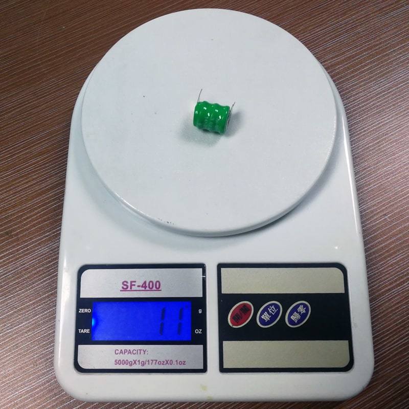 Ni-MH Rechargeable Battery Button Cell 3.6V 80mAh B80h with Soldering Lugs