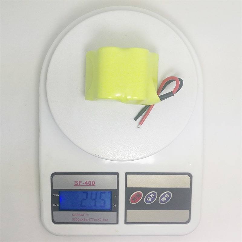 6V 3000mAh Sc Ni-MH Rechargeable Battery Pack with Connector and Wire