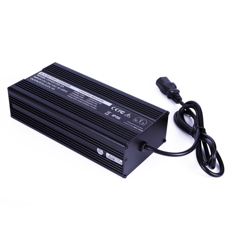 IP54 / IP56 Waterproof battery Charger for 60V 4a 5a 360W Charger Output 73.5V 4a 5a For SLA /AGM /VRLA /GEL Lead Acid Batteries