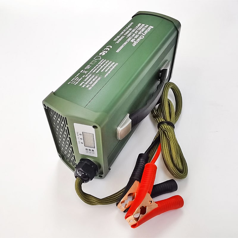 Military products 71.4V 12a 900W Low Temperature charger for 17S 60V 62.9V Li-ion/Lithium Polymer battery with PFC