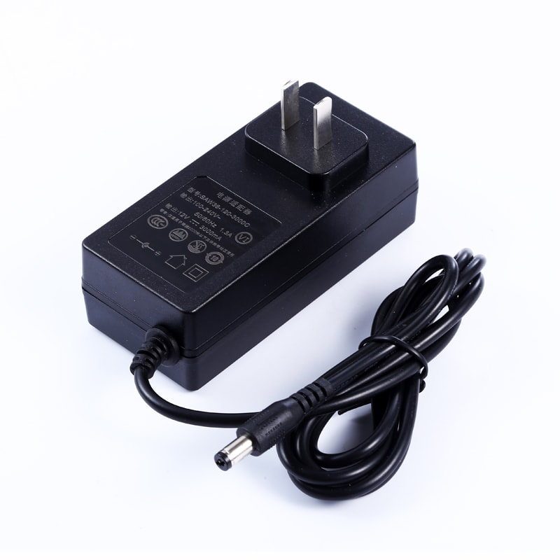 New products interchangeable plug Adapter EU/US/UK/AU/CN standard 24V 1.5a 48W power supply