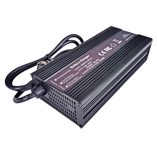 600W Battery Charger 14S 42V 44.8V LiFePO4 Batteries Charger DC 50.4V/51.1V 10a 12a For Electric Tricycle/Other Motorcycles