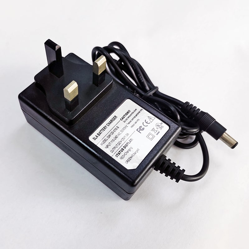Smart charger 12V 1a 1.5a 24W wall Charger DC 14.7V 1a 1.5a for SLA /AGM /VRLA /GEL lead acid batteries for Electric Wheelchairs