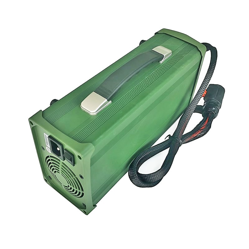 AC 220V Military products DC 43.2V 43.8V 50a 2200W Low Temperature charger for 12S 36V 38.4V LiFePO4 battery pack