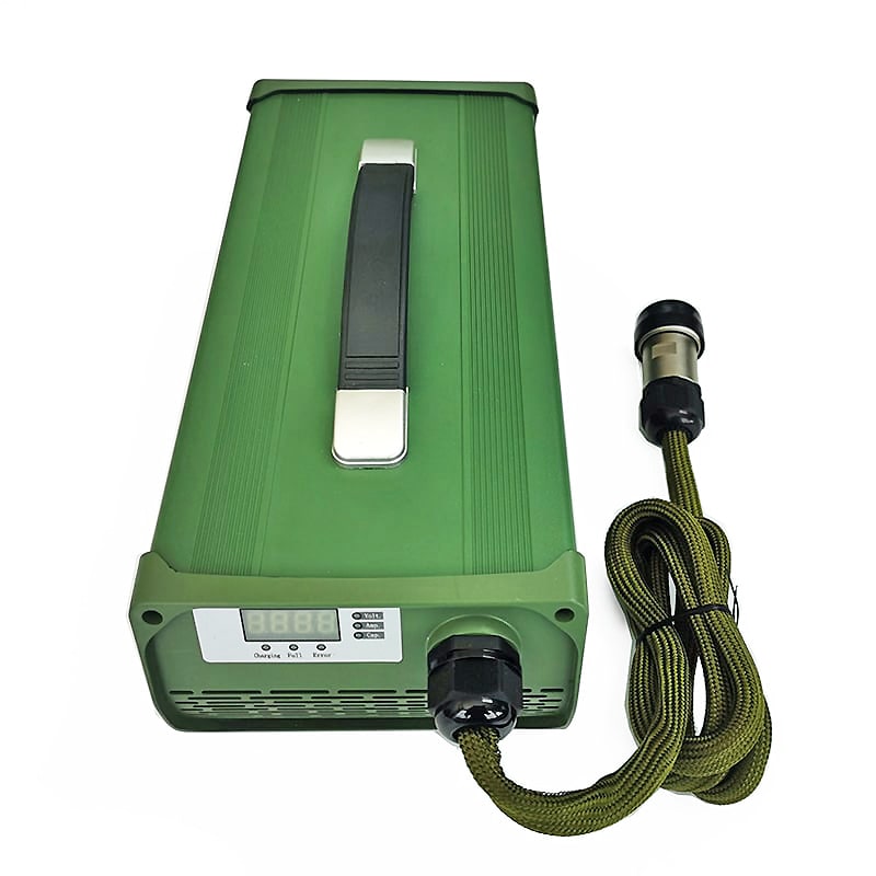 AC 220V Military products DC 54.6V 40a 2200W Low Temperature charger for 13S 46.8V 48V Li-ion/Lithium Polymer battery