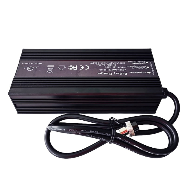 600W Battery Charger 10S 30V 32V LiFePO4 Batteries Charger DC 36V/36.5V 15a 16a For Golf Carts/Other Motorcycles Batteries