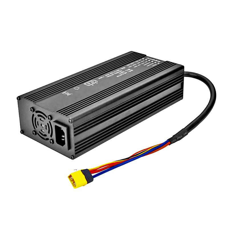 360W CANBUS Chargers 42V 43.2V 43.8V 6a 7a 8a Battery Charger For 12S 36V 38.4V LiFePO4 Battery Smart Robot Drones Electric Scooter AGV