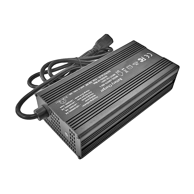 360W LiFePO4 Charger 46.8V 47.45V 48V 6a 7a 7.5a Charger For 13S 39V 41.6V 42V Robots Electric Bike Electric Motorcycles Battery Pack