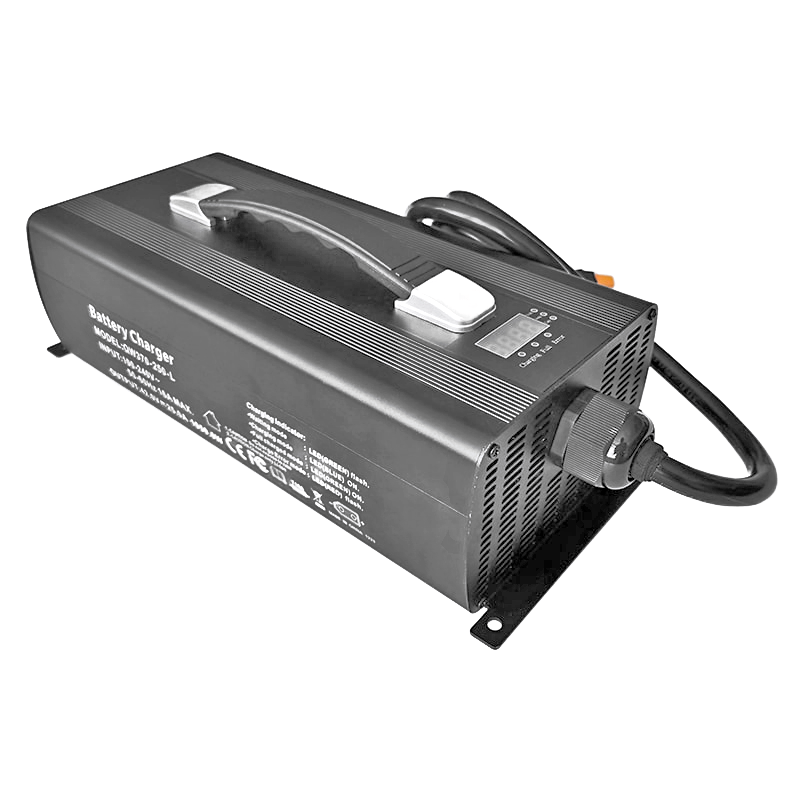 AC 220V 2200W Battery Charger 86.4V 87.6V 20a 25a LiFePO4 Charger For 24S 72V 76.8V Electric Motorcycle Electric Cars Battery Pack