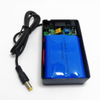 3S1P 10.8V 11.1V 12V 18650 2200mAh rechargeable lithium ion battery case with DC plug Wire Leads, Cover and Switch
