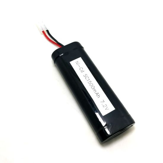 7.2V 1500mAh high discharge rate 10C SC Ni-Cd Rechargeable Battery Pack for High Speed Racing