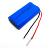 2S1P 7.2V 7.4V 18650 3500mAh rechargeable lithium ion battery pack with PCM and connector