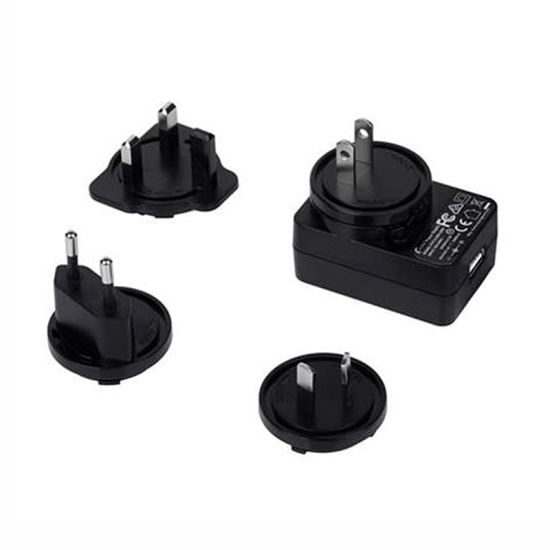 New products interchangeable plug Adapter EU/US/UK/AU/CN standard 24V 0.5a 12W power supply