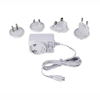 New products interchangeable plug Adapter EU/US/UK/AU/CN standard 5V 2a 12W power supply