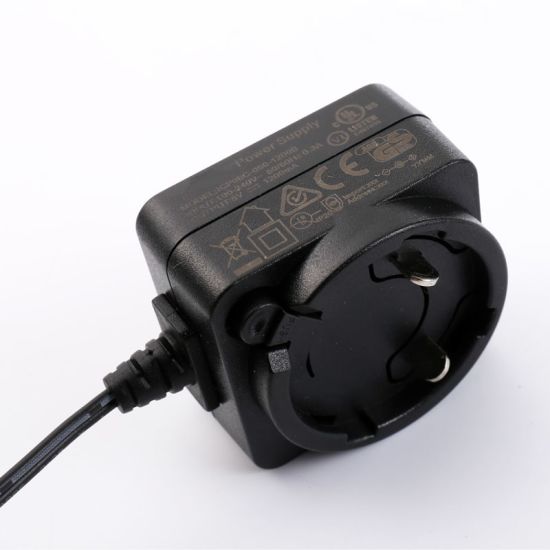 new products interchangeable plug Adapter EU/US/UK/AU/KC/RSA/CN/PSE/BRA standard 5V 0.5a 6W power supply