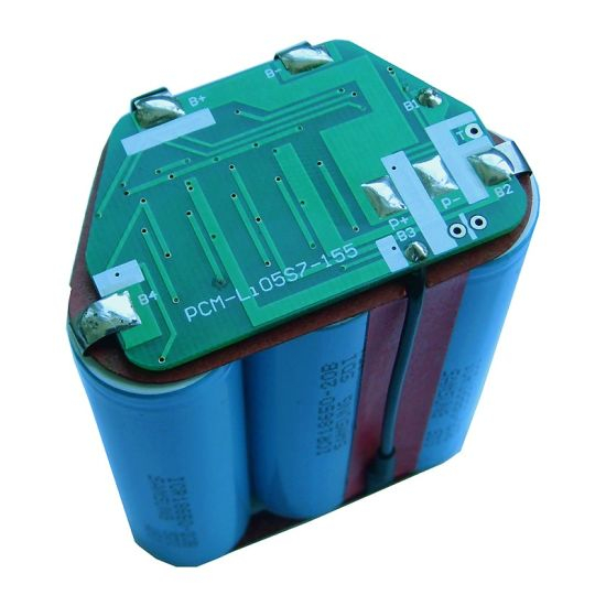 5s 4A PCM BMS for 18V 18.5V Li-ion/Lithium/ Li-Polymer 15V 16V LiFePO4 Battery Pack Size L46*W31*T4mm (PCM-Li05S7-155)