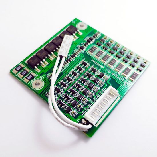 4s-7s 15A PCM BMS for 24V 25.2V 25.9V Li-ion/Lithium/ Li-Polymer 21V 22.4V LiFePO4 Battery Pack Size L60*W60*T6mm (PCM-L07S10-811)