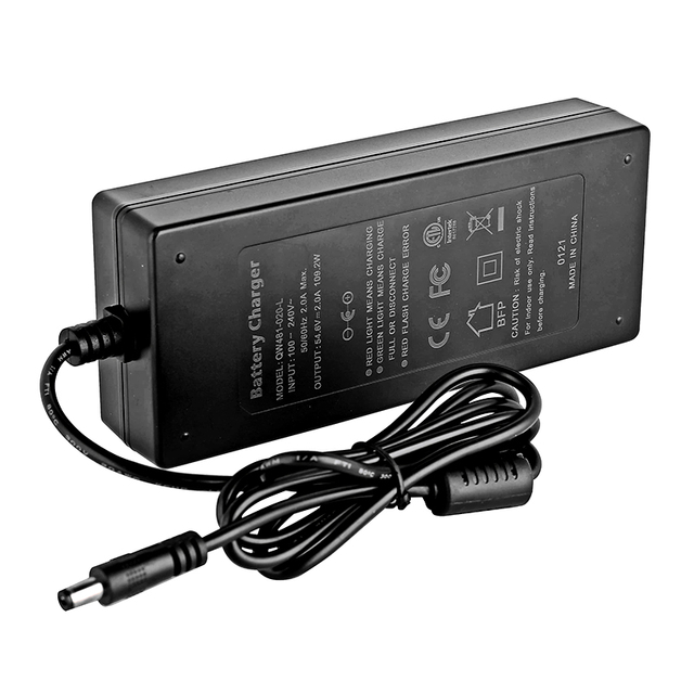 120W Battery Chargers 48V 50.4V 2a Smart Charger For 12S 43.2V 44.4V Lithium ion Batteries Electric Scooter Robots Battery Pack