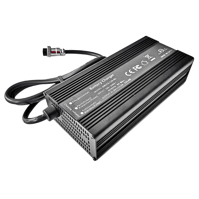 600W LiFePO4 Charger 24V 25.2V 25.55V 15a 20a 23a Batteries Charger For 7S 21V 22.4V For Electric Forklift Electric Motorcycle Tricycles Battery Pack