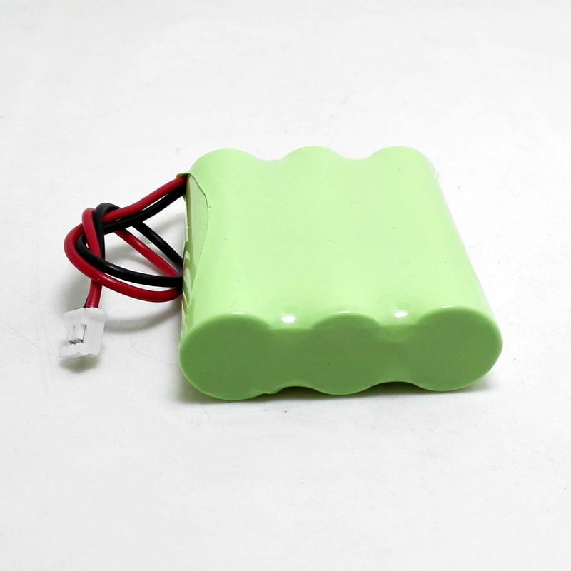 3.6V 2200mAh AA Ni-MH Rechargeable Battery Pack with Connector and Wire