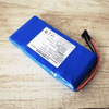 4S2P 12V 14.4V 14.8V 18650 6400mAh rechargeable lithium ion battery pack with 10K NTC