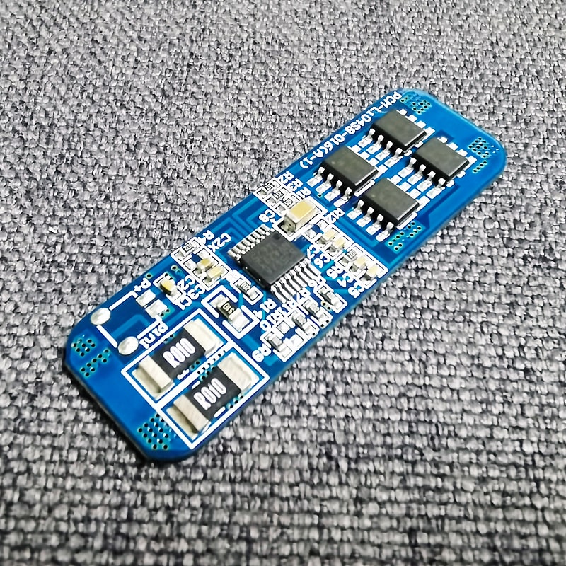 3s 4s 7A BMS for 14.4V 14.8V Li-ion/Lithium/Li-Polymer 12V 12.8V LiFePO4 Battery Pack Size L50*W16*T4mm (PCM-Li04S8-016)
