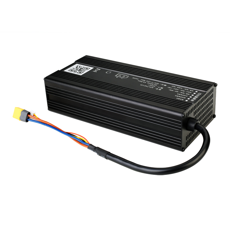 Factory Direct Sale 57.6V 58.4V 10a 600W charger for 16S 48V 51.2V LiFePO4 battery pack with CANBUS communication protocol