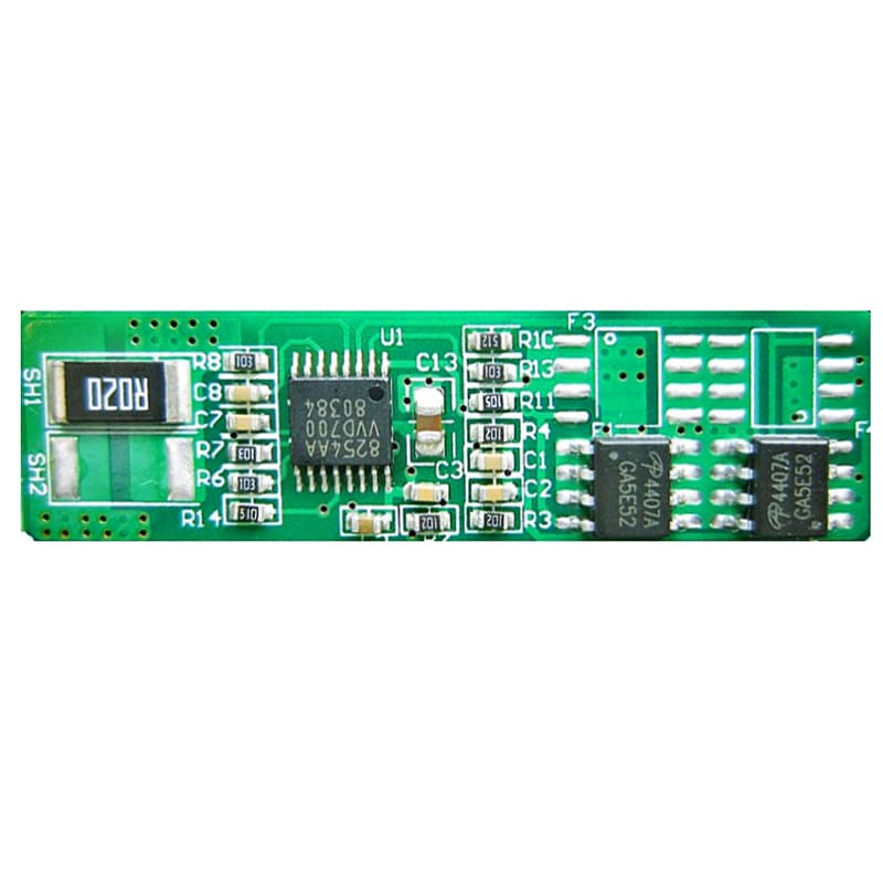 3s 5A BMS for 10.8V 11.1V 12V Li-ion/Lithium/Li-Polymer 9V 9.6V LiFePO4 Battery Pack Size L45*W12*T2.7mm (PCM-L03S07-B22)