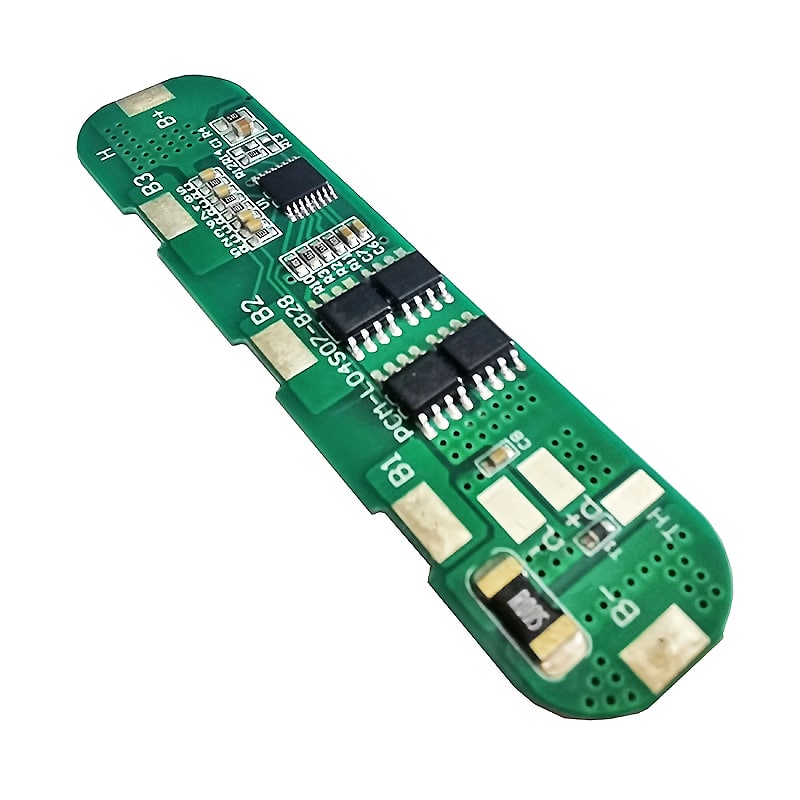 4s 7A PCM BMS for 14.4V 14.8V Li-ion/Lithium/Li-Polymer 12V 12.8V LiFePO4 Battery Pack Size L70*W17*T3mm (PCM-L04S07-B28)