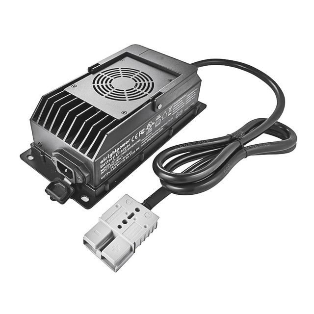 AC 220V 1800W IP67 Waterproof 14.4V 14.6V 35A 40A Battery Charger for 4S 12V 12.8V LiFePO4 Battery Golf Cart Sightseeing Car