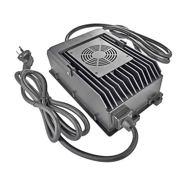 AC 220V 1800W IP67 Waterproof Charger 60V 61.2V 62.05V 25A 29A LiFePO4 Charger for 17S 51V 54.4V Battery Golf Cart Sightseeing Car
