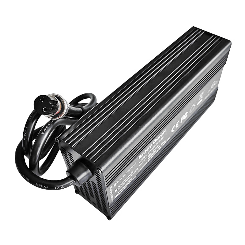 600W LiFePO4 Charger 14.4V 14.6V 25a 30a Batteries Charger For 4S 12V 12.8V For Electric Forklift Electric Motorcycle Tricycles Battery Pack