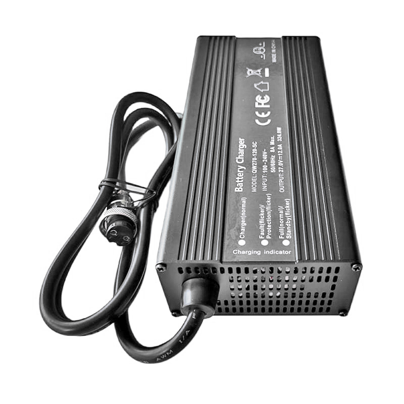 600W LiFePO4 Charger 14.4V 14.6V 25a 30a Batteries Charger For 4S 12V 12.8V For Electric Forklift Electric Motorcycle Tricycles Battery Pack