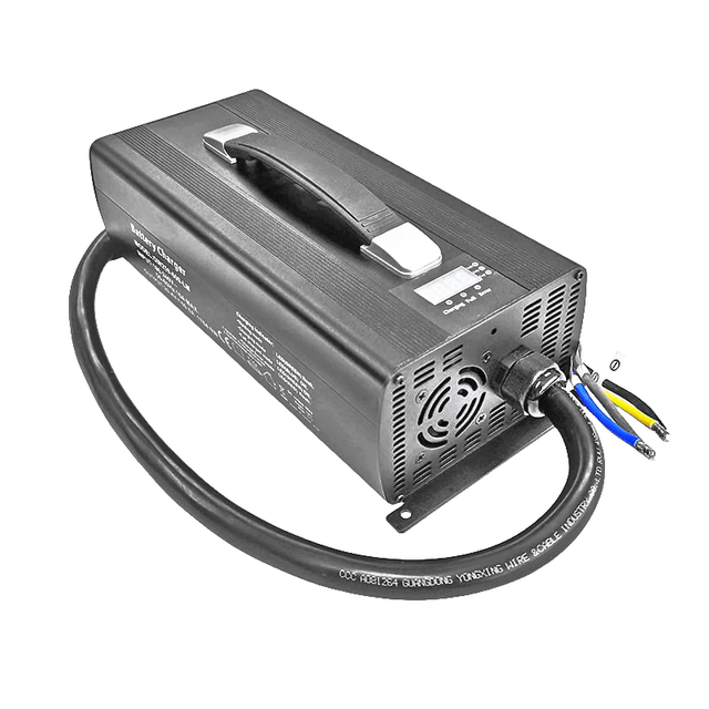 AC 220V 1500W LiFePO4 Battery Charger 42V 43.2V 43.8V 25a 30a 35a Fast Charger For 12S 36V 38.4V Electric Forklift Lawn Mowers Battery Pack