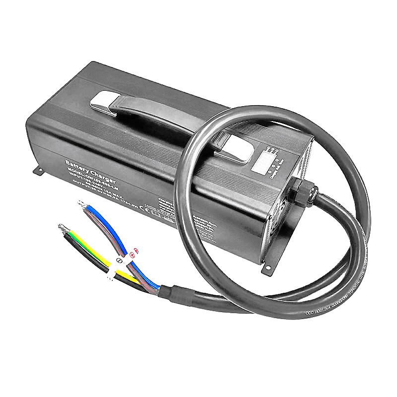 AC 220V 1500W LiFePO4 Battery Charger 61.2V 62.05V 15a 20a 25a Fast Charger For 17S 51V 54.4V Electric Forklift Lawn Mowers Battery Pack