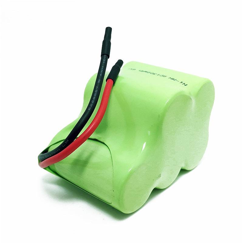 6V 1300mAh Sc Ni-MH Rechargeable Battery Pack with Connector and Wire