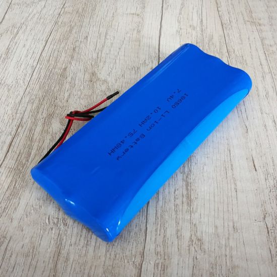 2s3p 7.2V 7.4V 18650 10200mAh 10.2ah Rechargeable Lithium Ion Battery Pack with PCM and Connector
