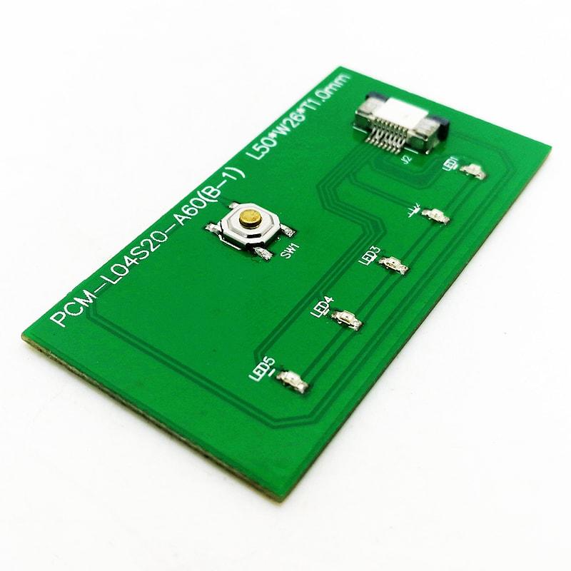 4s 20A PCM BMS for 14.8V Li-ion/Lithium/ Li-Polymer 12V LiFePO4 Battery Pack with Battery Monitor (PCM-L04S20-A60)