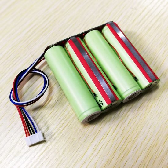 4S1P 12V 14.4V 14.8V 18650 3400mAh rechargeable lithium ion battery pack with SMBUS communication protocol