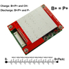 7s-10s 15A PCM BMS for 36V 37V Li-ion/Lithium/ Li-Polymer 30V 32V LiFePO4 Battery Pack with Silver Fish E-Bike Battery (PCM-L10S10-315)