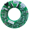 10s 10A Circular Circuit Board for 36V 37V Li-ion/Lithium/ Li-Polymer 30V 32V LiFePO4 Battery Pack Size Φ 71mm (PCM-L10S12-438)