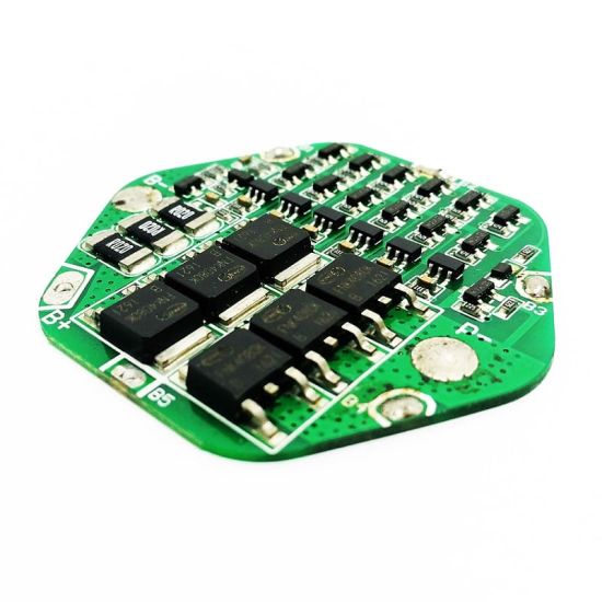 6s 15A PCM BMS for 21.6V 22.2V Li-ion/Lithium/ Li-Polymer 18V 19.2V LiFePO4 Battery Pack Size L48*W44*T3.5mm (PCM-L06S15-C61)