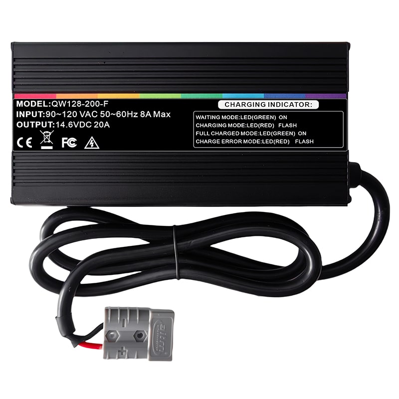 360W Battery Chargers 60V 61.2V 62.05V 5a 5.5a LiFePO4 Charger For 17S 51V 54.4V Electric Scooters Electric Motorcycles Battery Pack