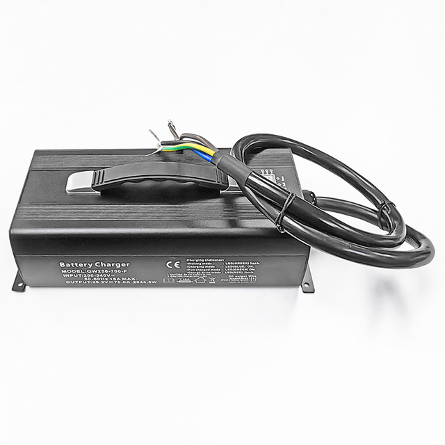 AC 220V 2200W Battery Charger 54.6V 30a 35a 40a Fast Charger for 13S 46.8V 48V 48.1V Electric Stacker Golf Cart Lithium ion batteries Pack