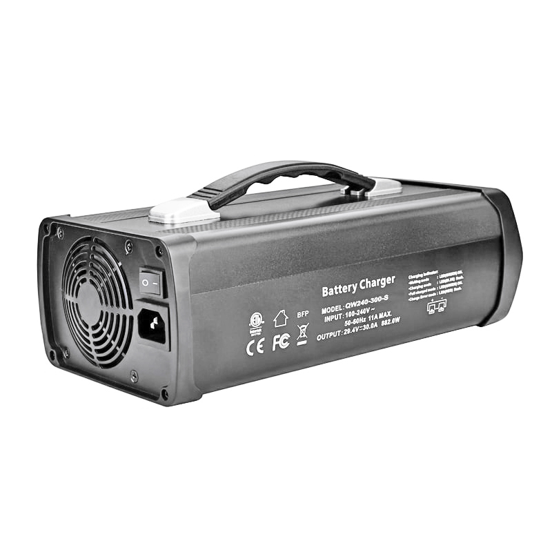900W Lifepo4 Charger 28.8V 29.2V 25a 30a Battery Charger For 8S 24V 25.6V Electric Forklifts Electric Tricycles Battery Pack