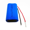 2S1P 7.2V 7.4V 18650 3500mAh rechargeable lithium ion battery pack with PCM and connector