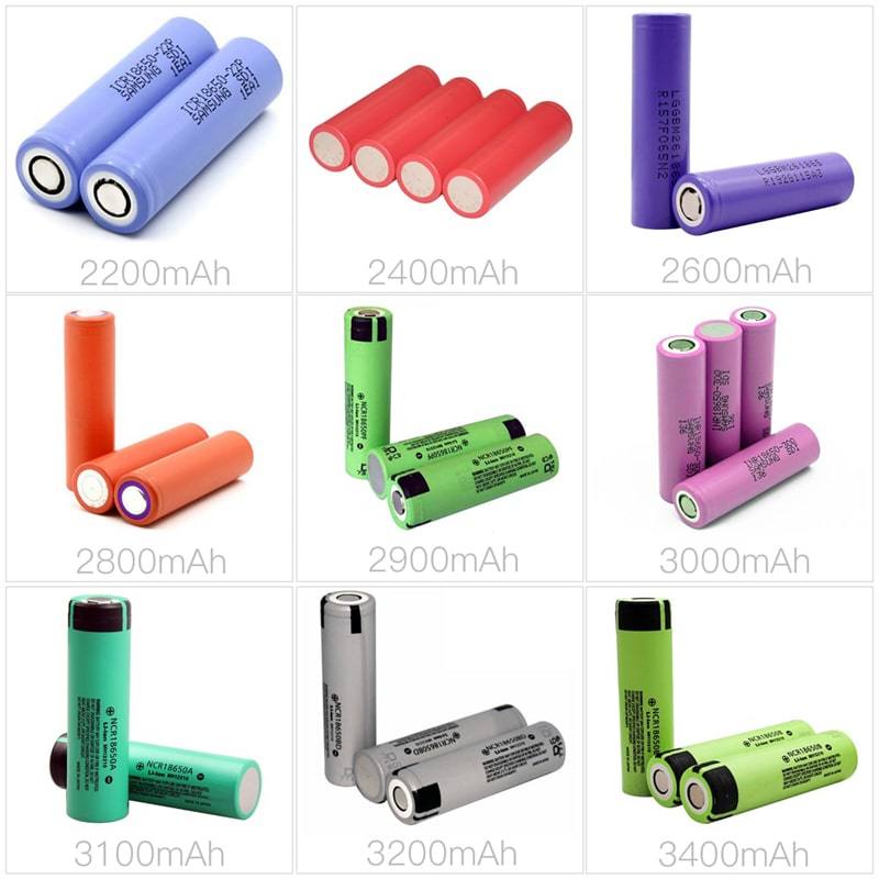 2s2p 7.2V 7.4V 18650 5200mAh Waterproof Rechargeable Lithium Ion Battery Pack with PCM and Connector