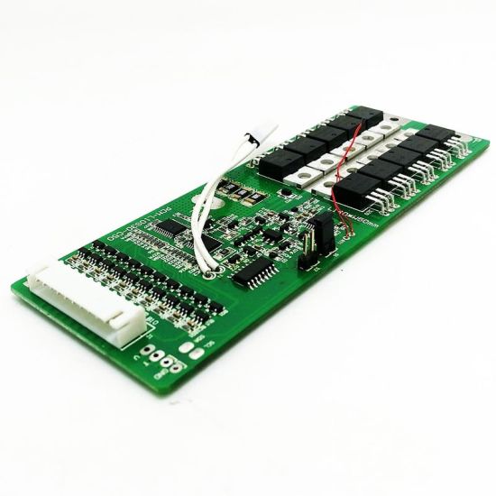 10s 30A PCM BMS for 36V 37V Li-ion/Lithium/ Li-Polymer 30V 32V LiFePO4 Battery Pack with Hdq, I2c Communication Protocol (PCM-L10S30-C50)